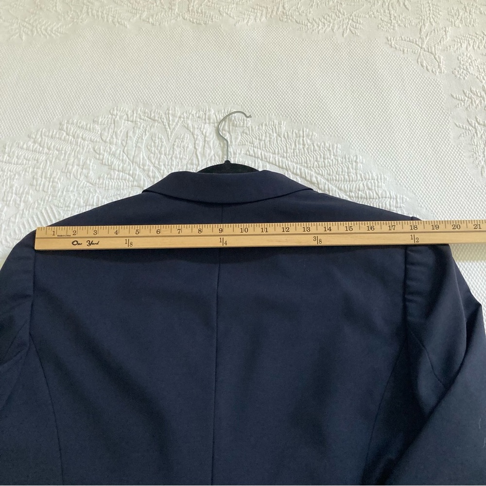 Hugo Boss Womens' Jabina Blazer in Navy Virgin Wool size 14 - Picture 11 of 14